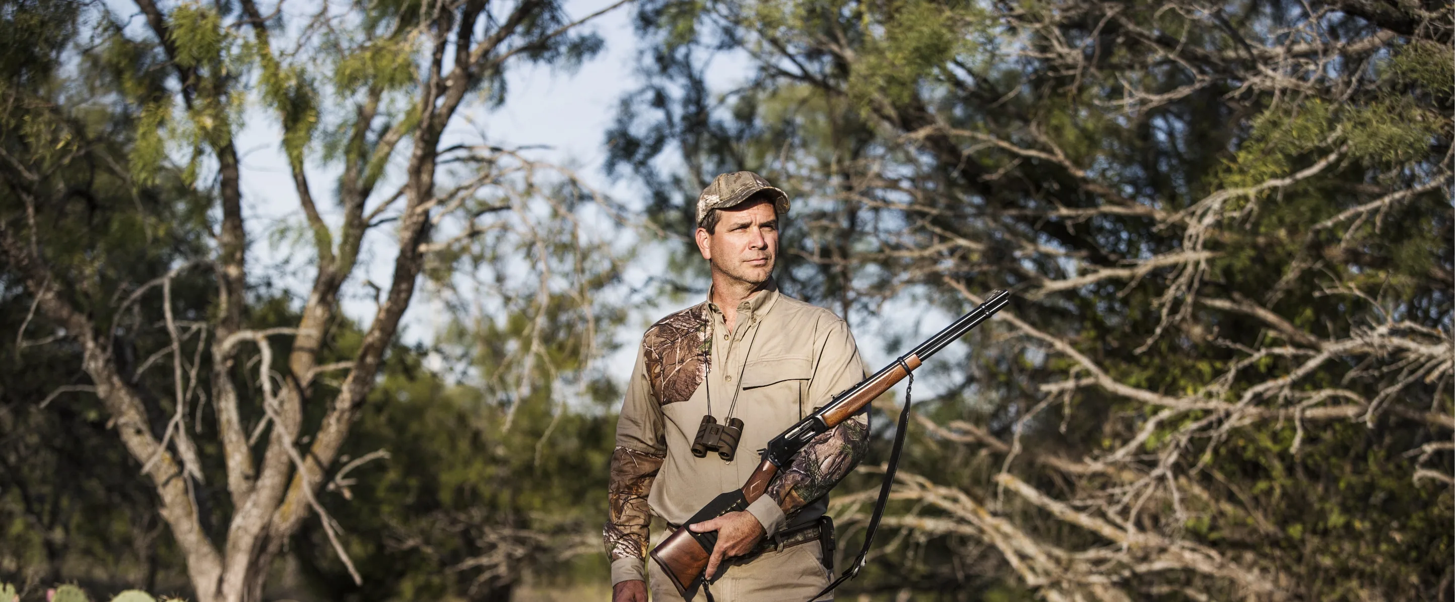 a man holding a gun