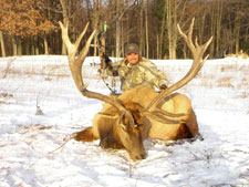 Pieter's Elk taken in Michigan with Bob