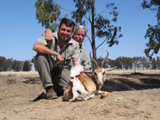 Springbok with Pieter and "Cruiser Bob"