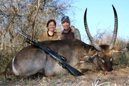 Tommie, Roger and his Waterbuck