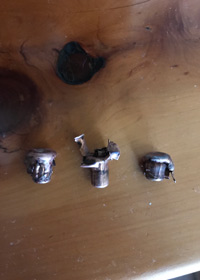 Some of Clay's recovered bullets